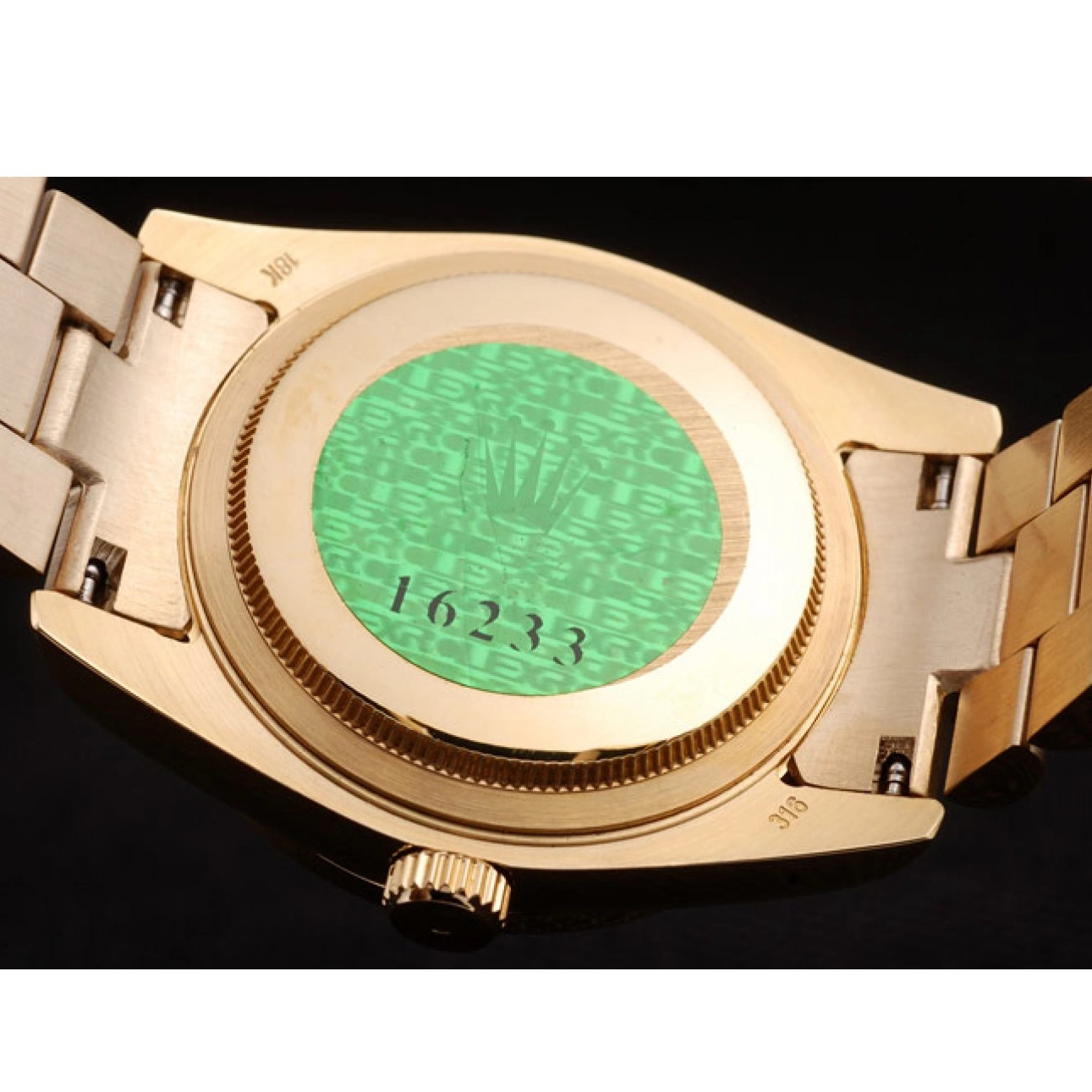 Aaa fake watches Dial Day-Date Rolex Gold Gold Yellow 18k Stainless Steel Plated 0730